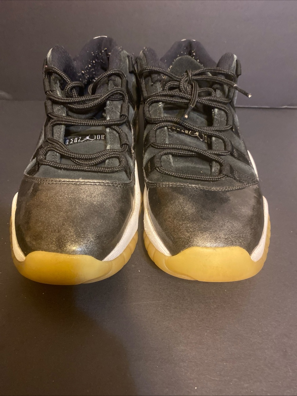 Nike Air Jordan 11 XI Retro Bred Low GS (528896-001) Size 7Y - No Insoles